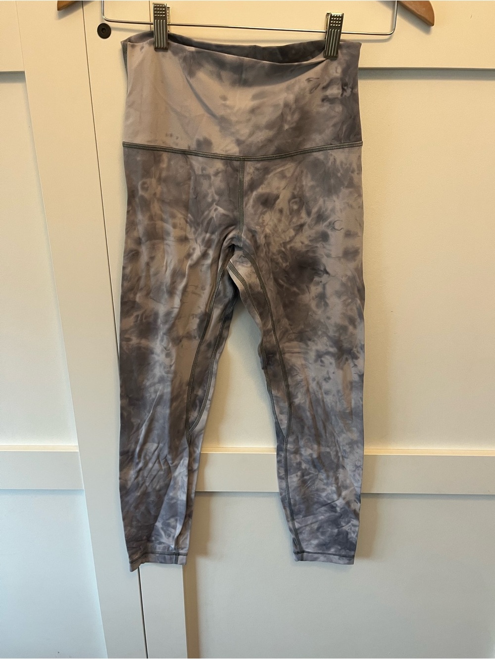 Lululemon full length align Grey Tie-Dye High-Waist Leggings